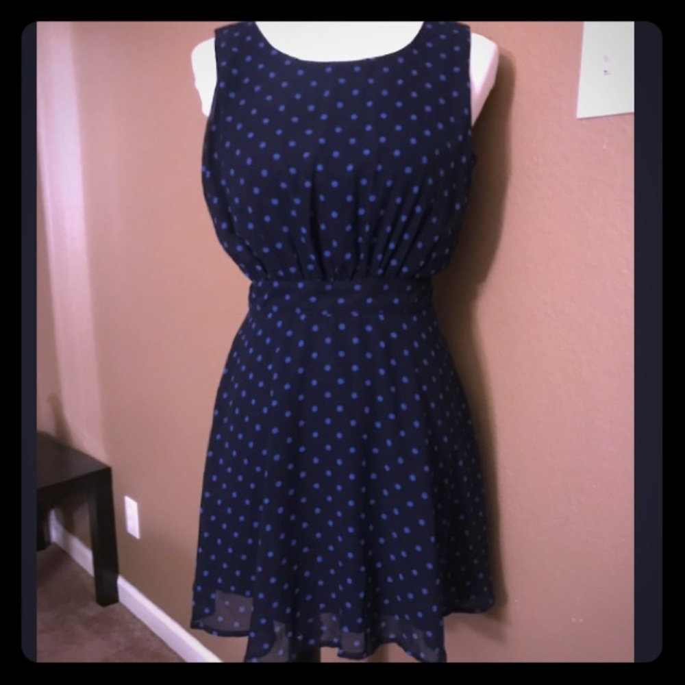 Polka Dot Swing Dress